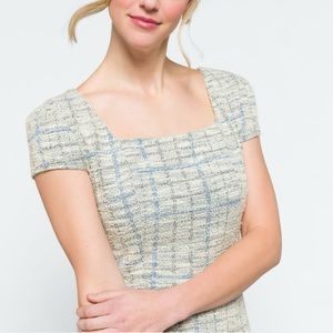 Fortune + Ivy Lauren Boucle Dress